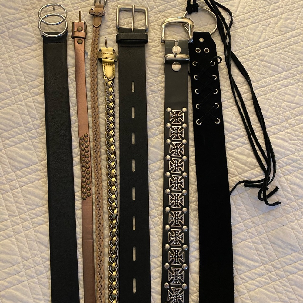 Assorted Belts